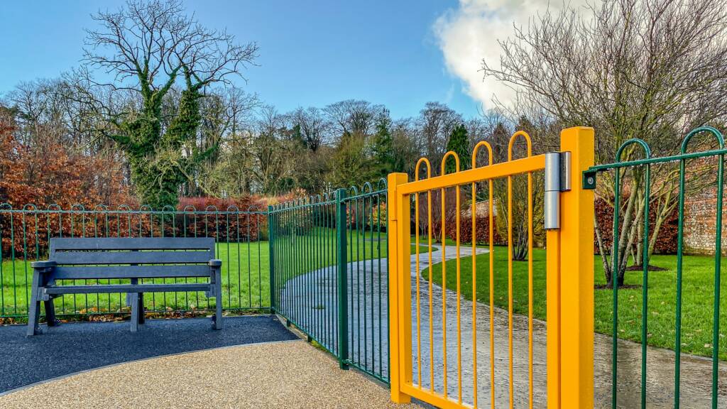 Playground gates