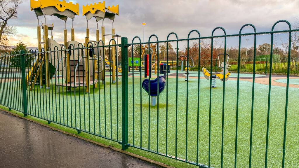 Playground railings